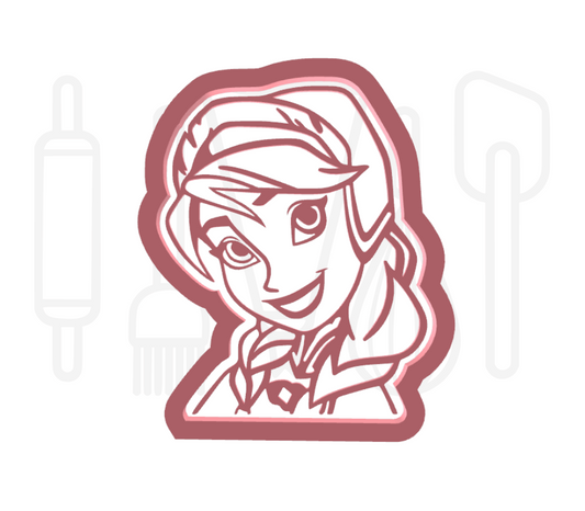 Elsa uitsteker + stempel - 3D-geprint
