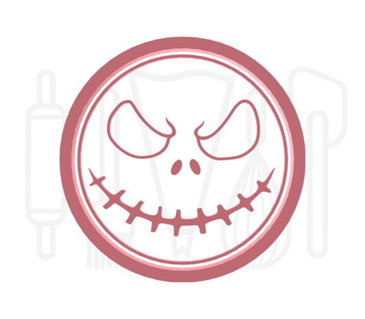 Jack-o-lantern uitsteker + stempel - 3D-geprint