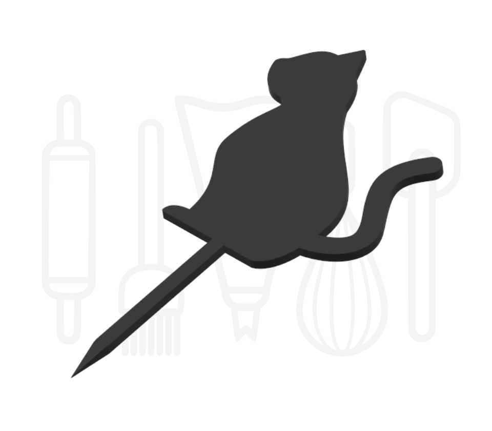 Cocktailprikker - Kat 12 stuks
