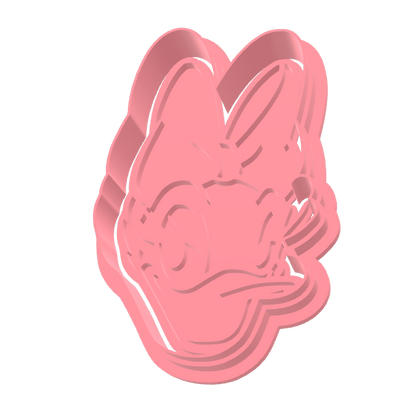 Meisjeseend uitsteker + stempel - 3D-geprint