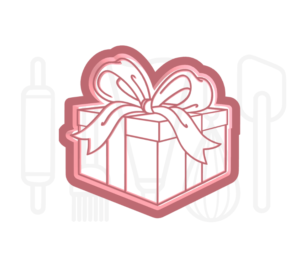 Kerst uitstekers set 3  - 3D geprint