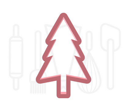Kerstboom 2 uitsteker - 3D geprint