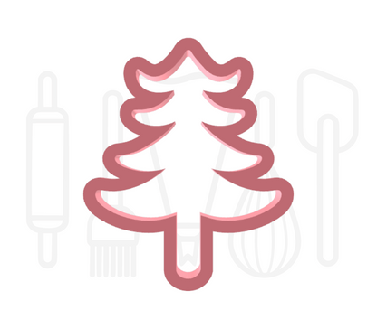 Kerstboom 3 uitsteker - 3D geprint