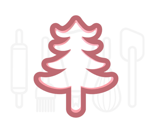 Kerstboom 3 uitsteker - 3D geprint