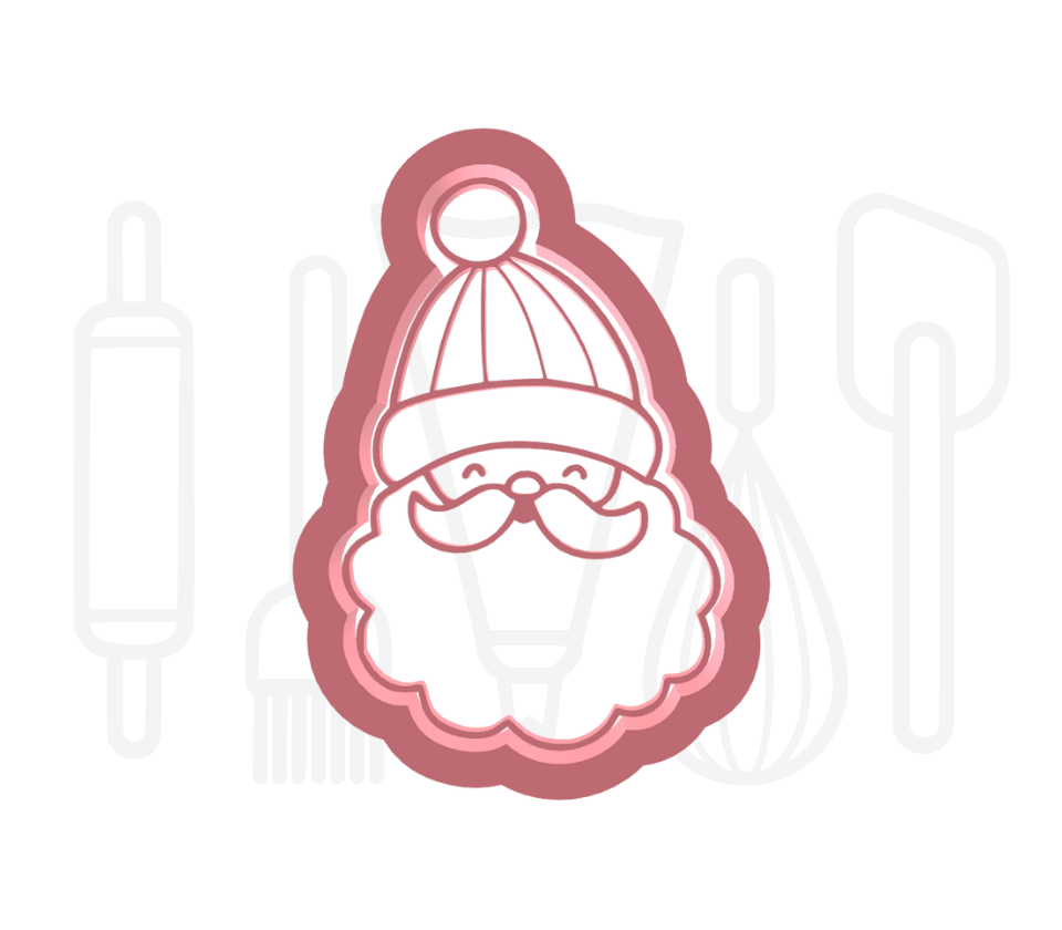 Kerst uitstekers set 1 - 3D geprint