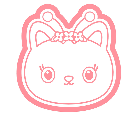 Kittyfee uitsteker + stempel - 3D-geprint
