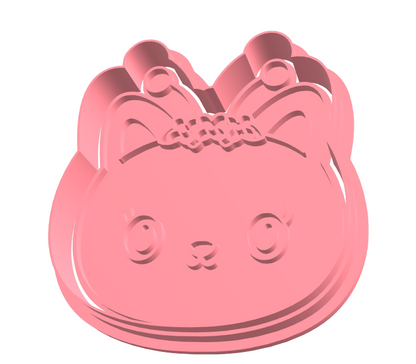 Kittyfee uitsteker + stempel - 3D-geprint