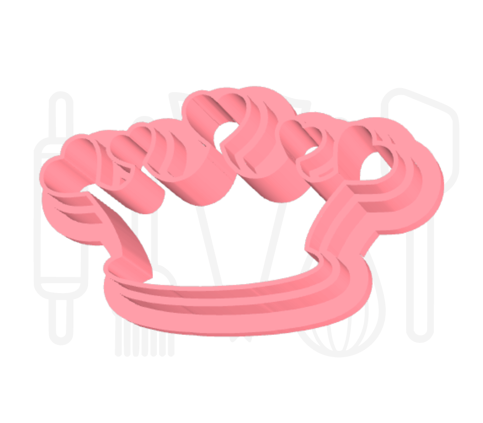 Kroon 3 uitsteker - 3D geprint