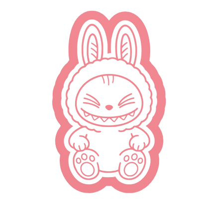 Labubu 2 uitsteker + stempel - 3D-geprint