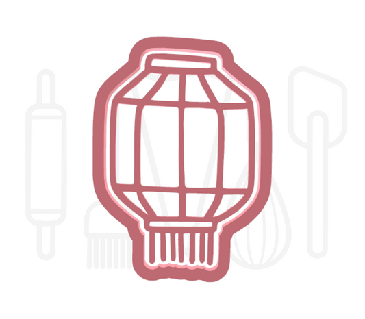 Lampion 2 uitsteker + stempel - 3D-geprint