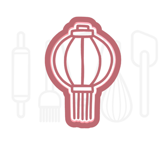 Lampion 3 uitsteker + stempel - 3D-geprint