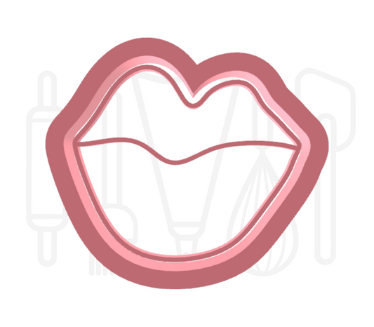Lippen uitsteker + stempel - 3D geprint