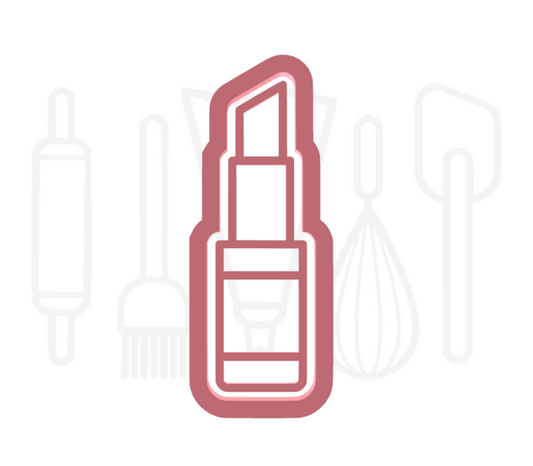 Lippenstift uitsteker + stempel - 3D-geprint