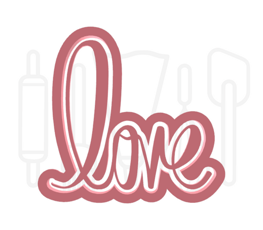 Love uitsteker + stempel - 3D-geprint