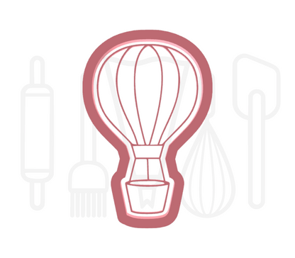 Luchtballon uitsteker + stempel - 3D-geprint