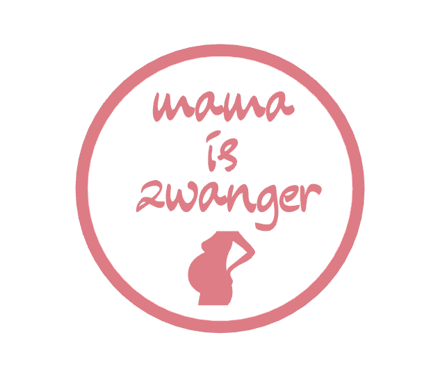 Fondant stempel Mama is zwanger - 3D Geprint