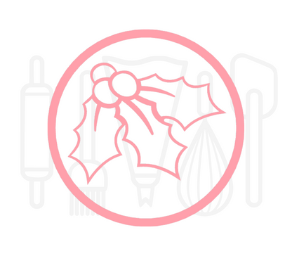 Fondant stempel Maretak - 3D Geprint