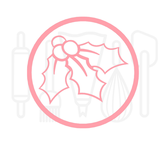 Fondant stempel Maretak - 3D Geprint