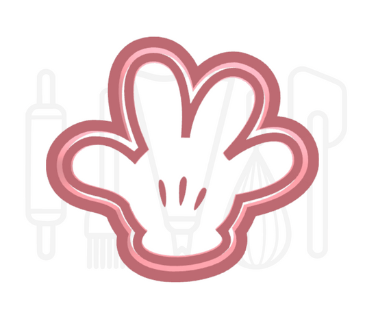 Muizenhand uitsteker + stempel - 3D-geprint