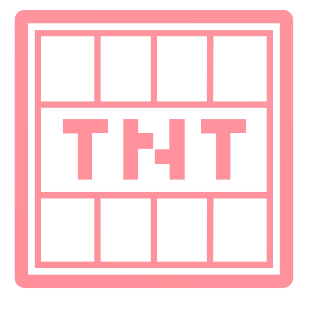 Minecraft TNT uitsteker + stempel - 3D-geprint