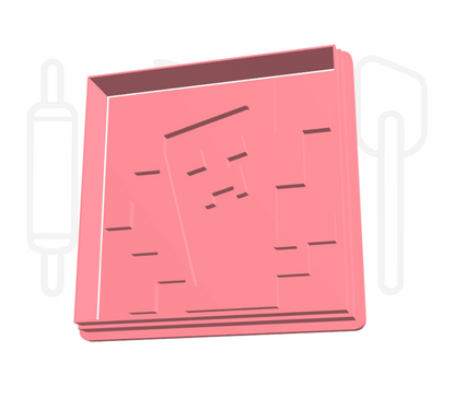 Minecraft creeper uitsteker + stempel - 3D-geprint