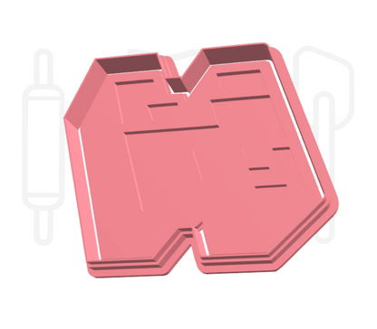 Minecraft logo uitsteker + stempel - 3D-geprint