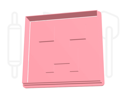Minecraft creeper hoofd uitsteker + stempel - 3D-geprint
