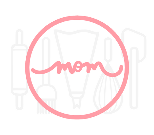 Fondant stempel Mom - 3D Geprint