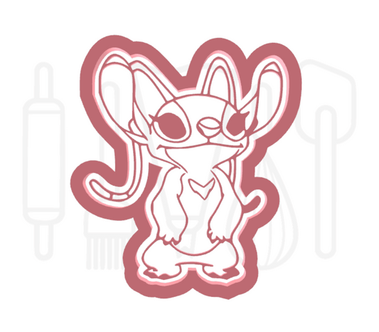 Monstertje Angel uitsteker + stempel - 3D-geprint