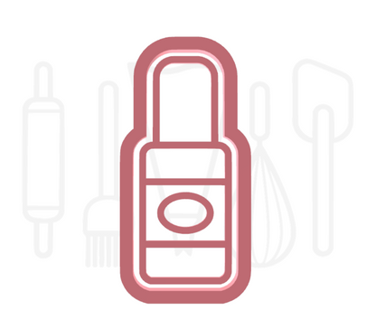 Nagellak uitsteker + stempel - 3D-geprint