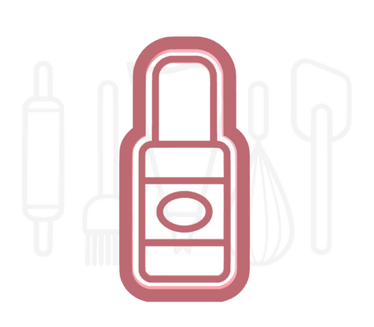 Nagellak uitsteker + stempel - 3D-geprint