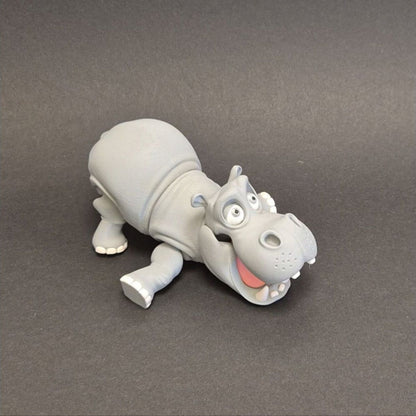 Fidget Nijlpaard Extra Kleur