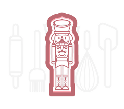 Notenkraker uitsteker + stempel - 3D-geprint