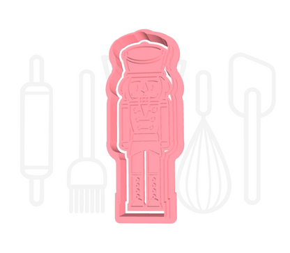 Notenkraker uitsteker + stempel - 3D-geprint