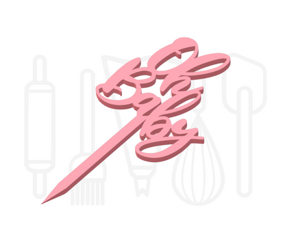 Cocktailprikker - Oh baby 12 stuks