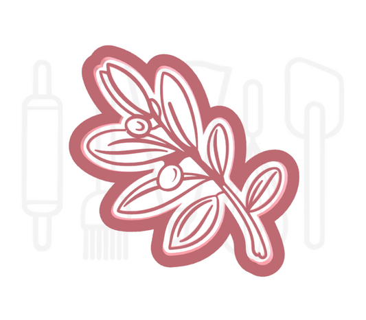Olijftak uitsteker + stempel - 3D-geprint