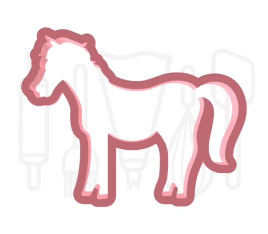 Paard uitsteker - 3D geprint