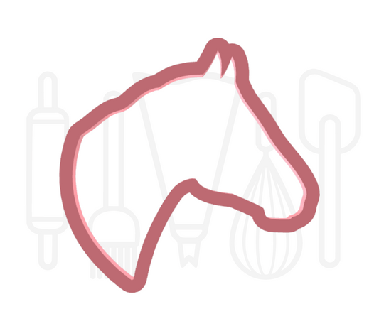 Paardenhoofd uitsteker - 3D-geprint