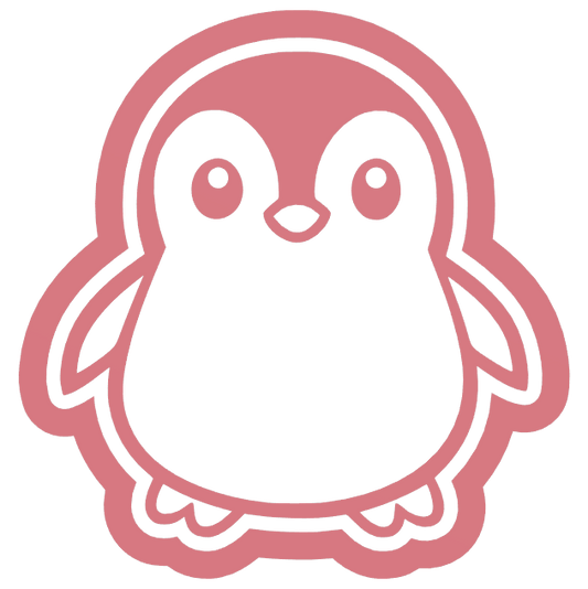 Pinguïn uitsteker + stempel - 3D-geprint