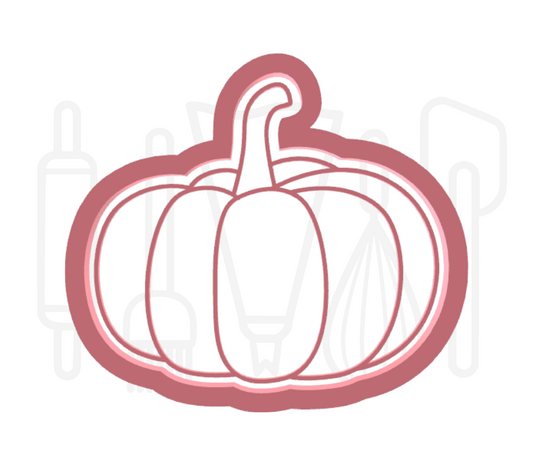 Pompoen uitsteker + stempel - 3D-geprint