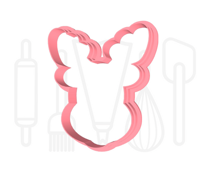 Rendier uitsteker + stempel - 3D geprint
