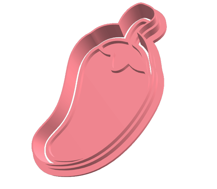 Peper uitsteker + stempel - 3D-geprint
