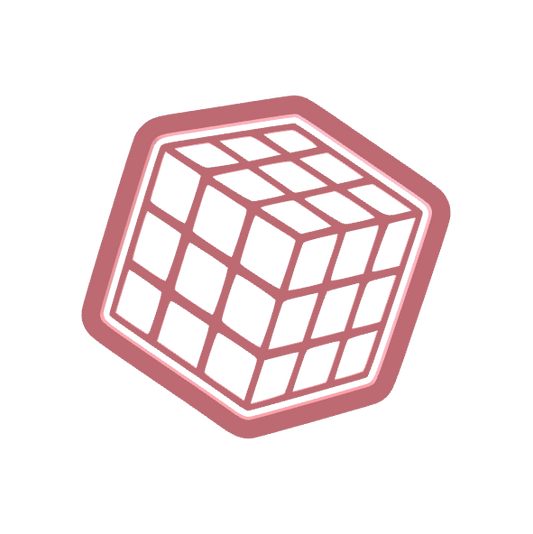 Rubix kubus uitsteker + stempel - 3D-geprint