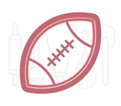 Rugbybal uitsteker + stempel - 3D geprint