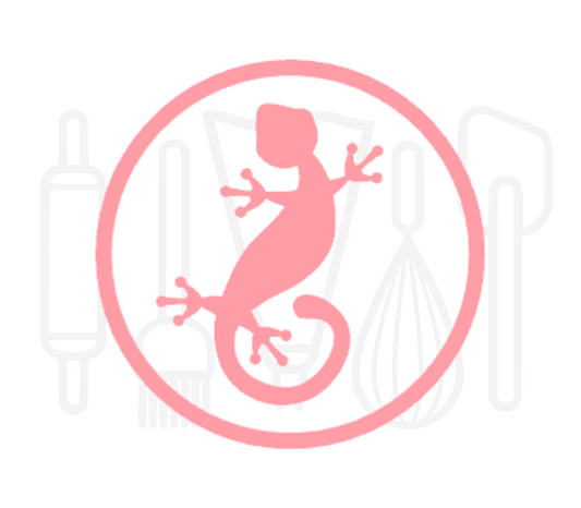Fondant stempel Salamander - 3D Geprint