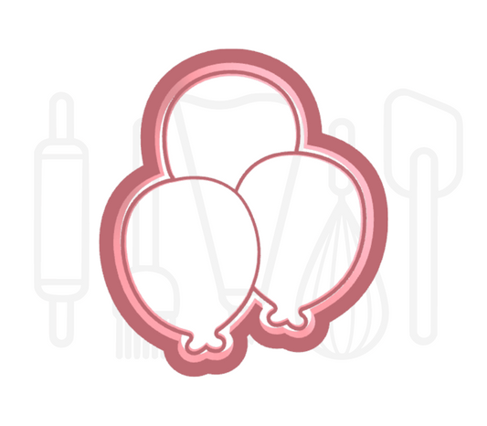 Set balonnen uitsteker + stempel - 3D geprint
