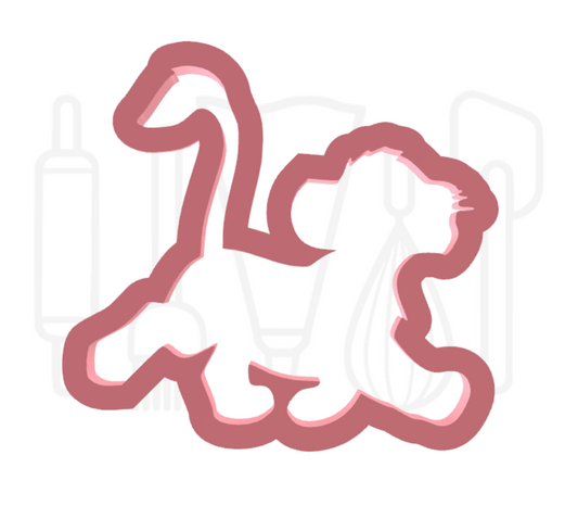 Leeuwenwelpje uitsteker - 3D-geprint