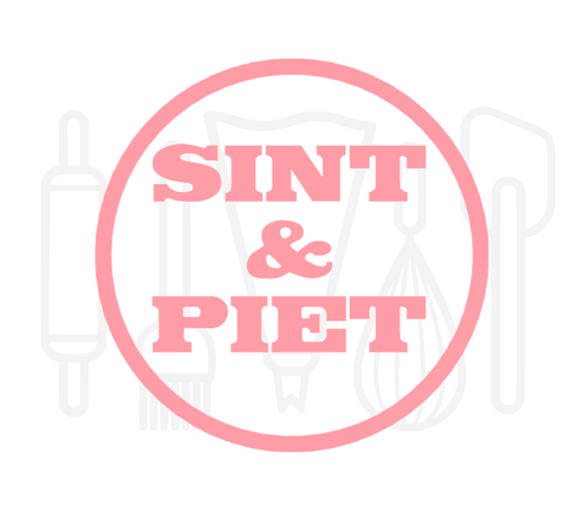 Fondant stempel Sint & piet - 3D Geprint