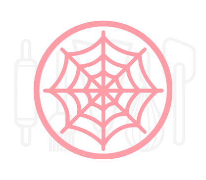 Fondant stempel Spinnenweb - 3D Geprint