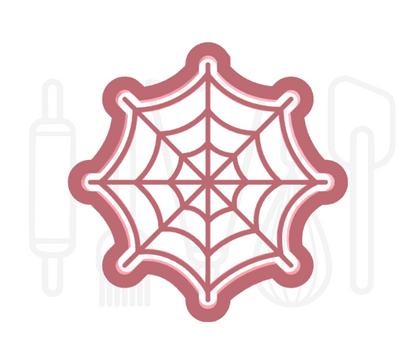 Spinnenweb uitsteker + stempel - 3D-geprint